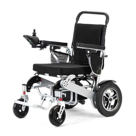 Silla De Ruedas Electrica Plegable Premium DELUX-1