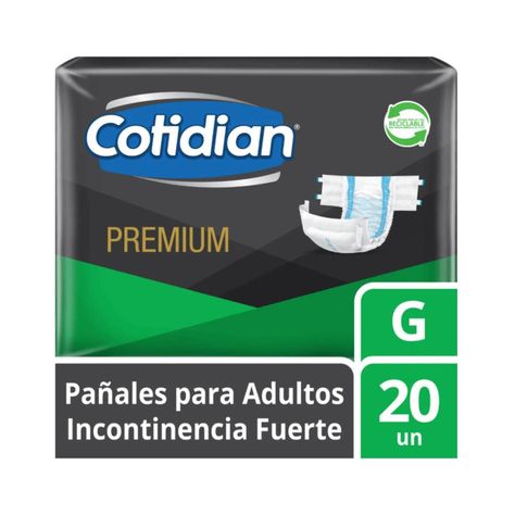 Pañal Adulto Cotidian Premium 20 Unid G-0