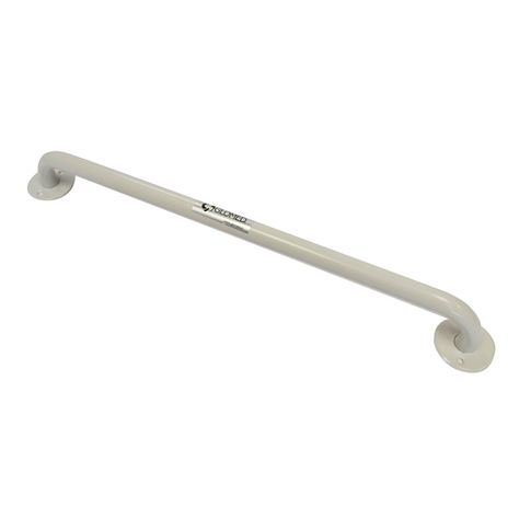 Barra Seguridad Baño Esmaltada 60cm-1
