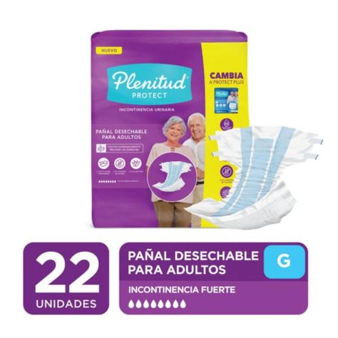 Pañal Adulto Plenitud 22 Unid G-1