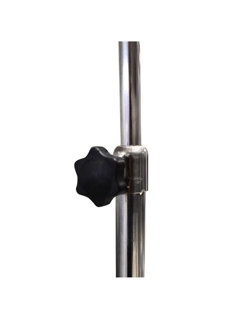 Barra Pedestal Porta Suero Portátil Con Ruedas-1