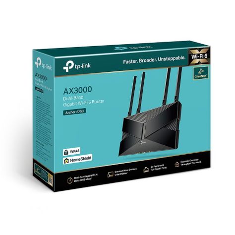 Router Tp-link Archer Ax53 Gigabit Wi-fi 6 Ax3000 One-mesh-4