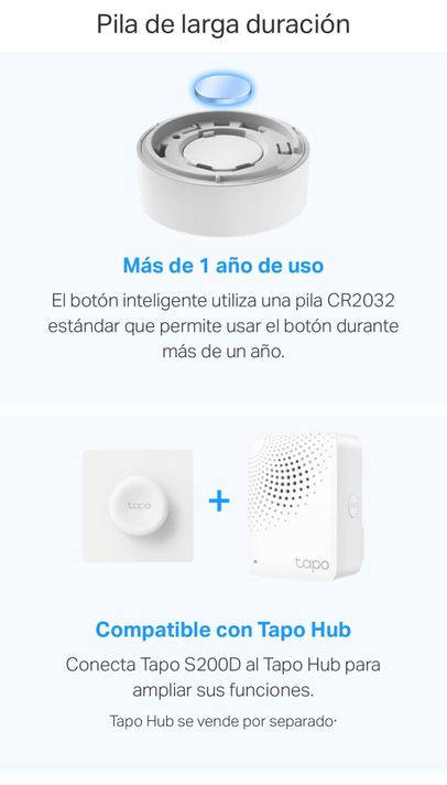 Set 2 Interruptor Dimmer inalambrico Magnetico Tapo Google Alexa-6