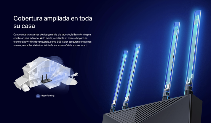 Router Tp-link Archer Ax50 Wifi 6 Dual Ban-4