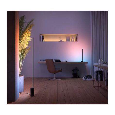 Lámpara De Piso Philips Hue Gradient RGBIC Signe Zigbee Bletooth-3