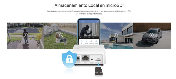Controlar Gateway Hub Tapo Wi-Fi H200 DVR Matter Homekit Google-6
