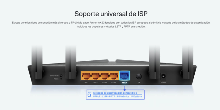 Router Inalambrico Tp-link Archer AX23 Ax1800 Wi-Fi 6 Doble banda-3
