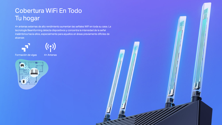 Router Inalambrico Tp-link Archer AX23 Ax1800 Wi-Fi 6 Doble banda-6