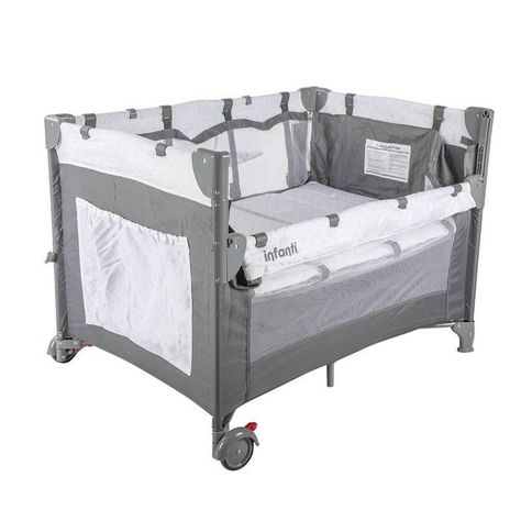 Cuna más Colchón, Protector Playard Always y Set Sabanas Always Together-4
