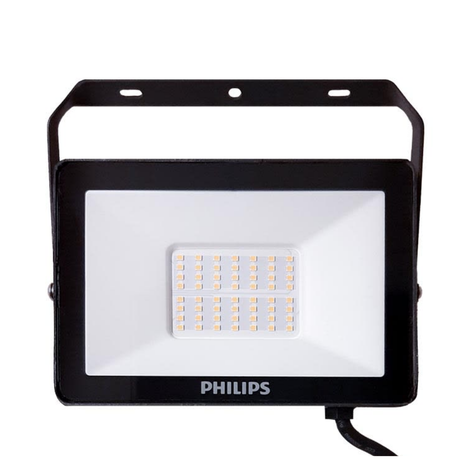 PROYECTOR PHILIPS SLIM BVP150 30W LUZ CÁLIDA IP65   -1