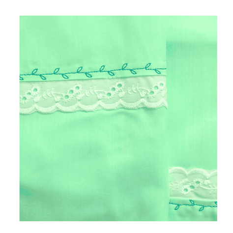 Juego de sábanas Cuna Playard Infanti Oasis de menta para tu pequeño-3