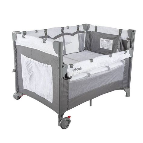 Cuna más Colchón-Protector Playard Always Together Marengo-1