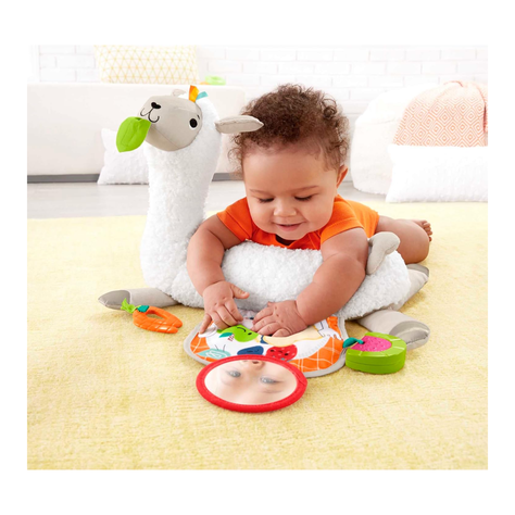 Fisher Price Cojín De Actividades De Llama-3