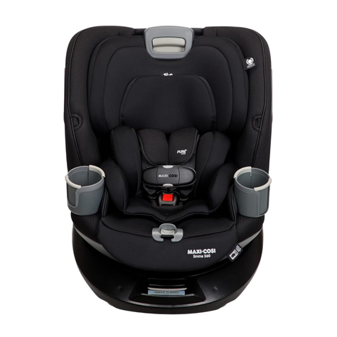 Silla de Auto Convertible Emme 360° Maxi Cosi Negro  -0