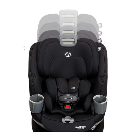 Silla de Auto Convertible Emme 360° Maxi Cosi Negro  -1