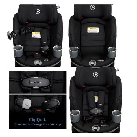 Silla de Auto Convertible Emme 360° Maxi Cosi Negro  -4