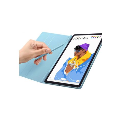 Samsung Galaxy Tab S6 Lite Azul 10.4 WiFi 64gb con bookcover+lapiz-4