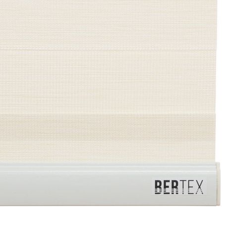 Cortina Roller Dúo Traslúcido 135x235 cm Hueso-3