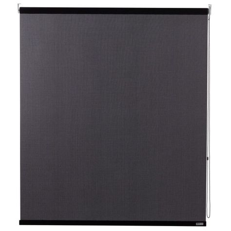 Cortina Roller Sunscreen 120x240 cm Negra-2