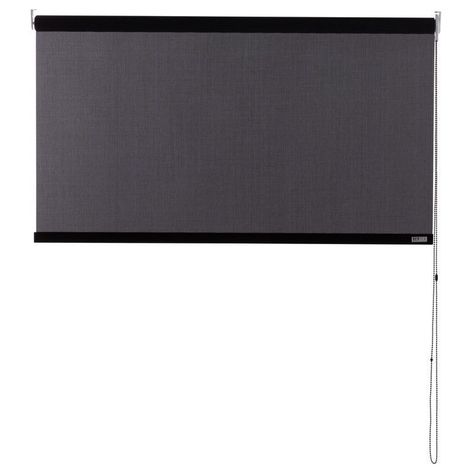 Cortina Roller Sunscreen 120x240 cm Negra-3