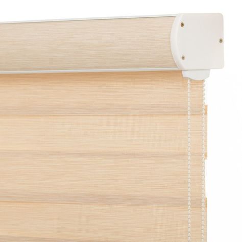 Cortina Roller Dúo Traslúcido 115x170 cm Beige-2