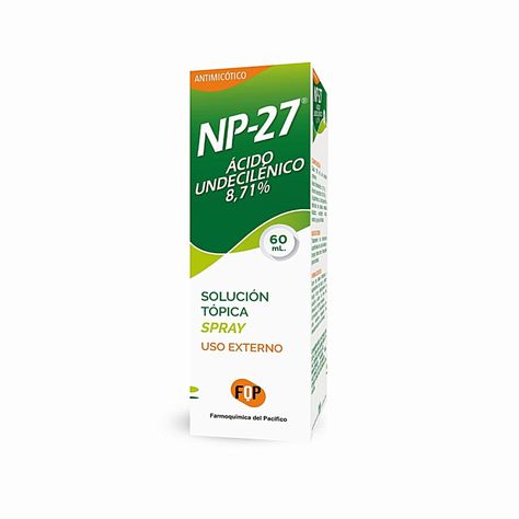 NP-27 Antihongo Mata Hongos Pie Atleta Mal Olor 60ml Spray-1