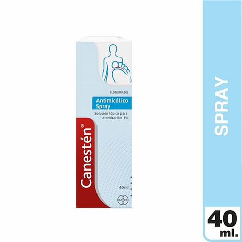 Antimicotico En Spray Canestén 1% Antihongos 40 Ml-1