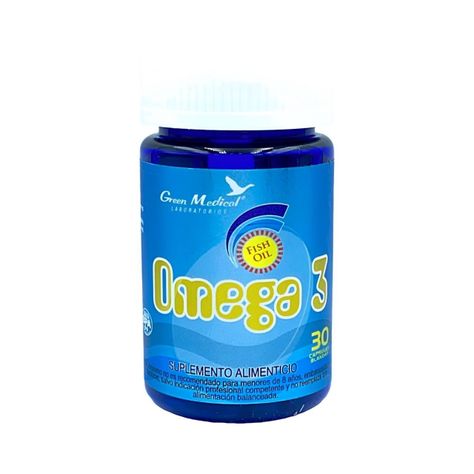 Omega 3 30 Cápsulas Green Medical-0