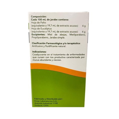 Paltomiel Pediatrico Eucalipto 4% Jarabe 125 ml KNOP-3