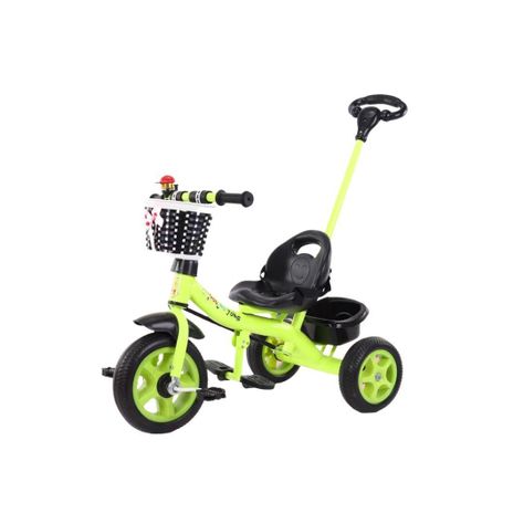 Triciclo Bicicleta 2 en 1 Metálico para Niños-0