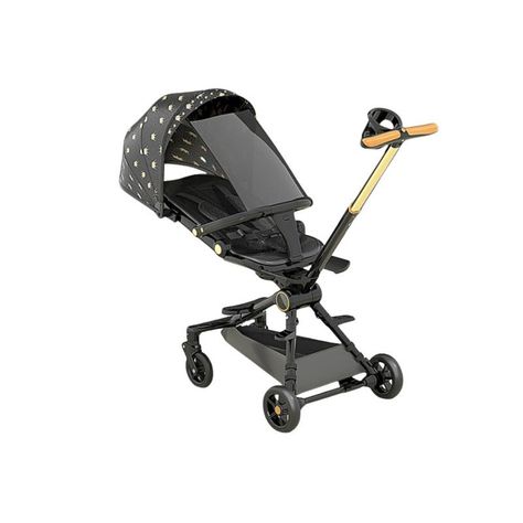Coche Plegable Múltiples posiciones Ajuste 360 Negro-0