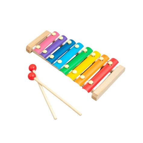 Set Didáctico 5 en 1, Metalófono, Hora, Cuncuna y Otros -4