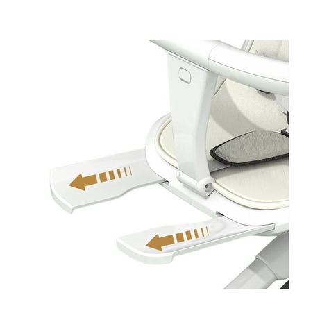 Coche Plegable Múltiples posiciones Ajuste 360 Blanco-3