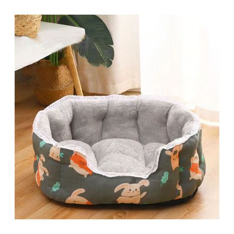 Cama Antiestrés Ultrasuave Mascotas para Perros y Gatos 65cm Verde-2