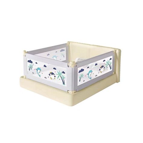 Baranda De Seguridad Para Camas Ajustable Modelo Delfín-2