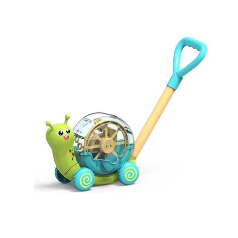 Carrito Caminador de Arrastre Lanza Burbujas para Niños-0