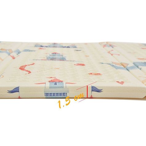 Alfombra Anti Golpe Impermeable 200x180x1.5Cm Osos y Amigos-2