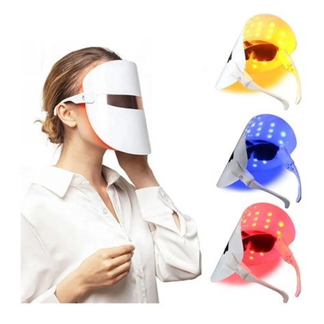 Máscara Facial de Terapia de Luz Led Dubai-3