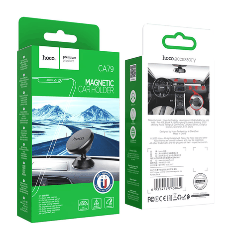 SOPORTE PARA AUTO MAGNETICO HOCO CA79 NEGRO-3
