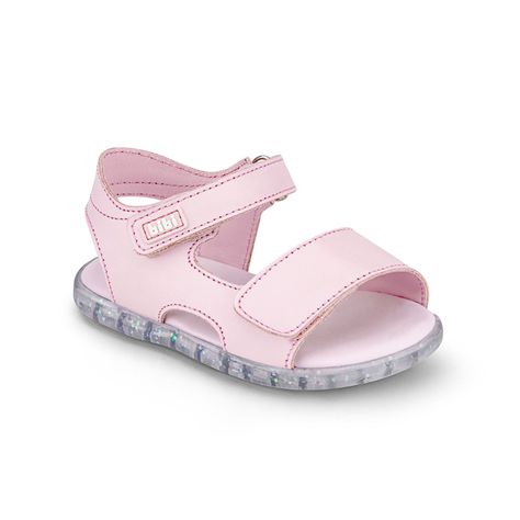 Sandalias Baby Soft Rosado Niña Bibi-1