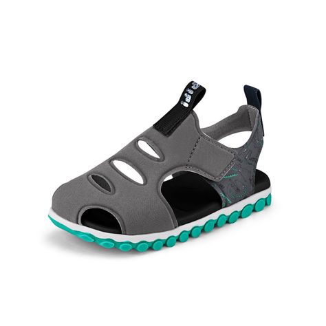 Sandalias Summer Roller Sport Gris Bibi-0