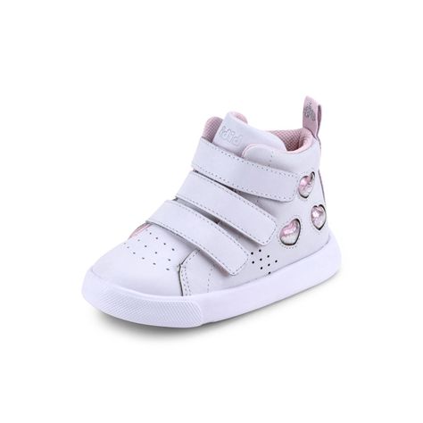 Zapatillas Caña Alta Hearts Agility mini II Blanco Bibi-0