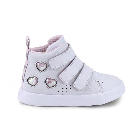 Zapatillas Caña Alta Hearts Agility mini II Blanco Bibi-4