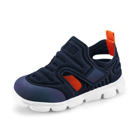Zapatillas tipo Sandalias Energy Baby New II Azul Marino Niño Bibi-0