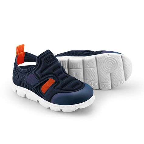 Zapatillas tipo Sandalias Energy Baby New II Azul Marino Niño Bibi-3