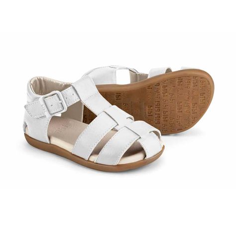 Sandalias Baby Soft II Blanco Bibi-3