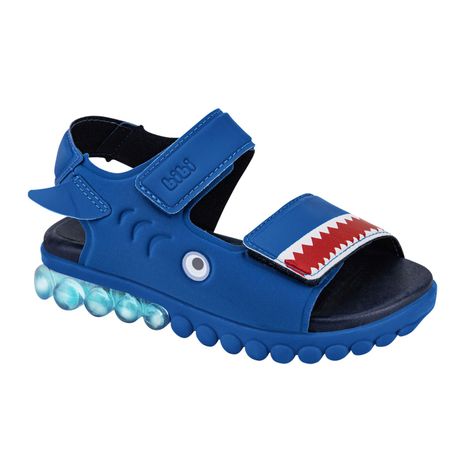 Sandalias Shark Summer Roller Light Azul Bibi-1