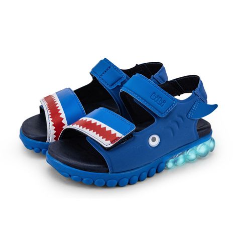 Sandalias Shark Summer Roller Light Azul Bibi-2