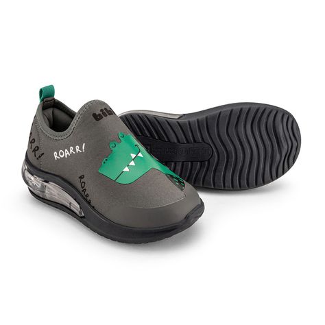 Zapatillas Dinosaurio Space Wave 3.0 Gris  Niño Bibi-3