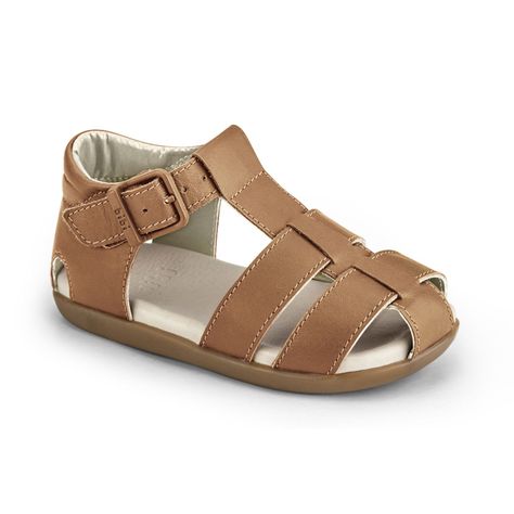Sandalias Baby Soft II Cafe Bibi-1